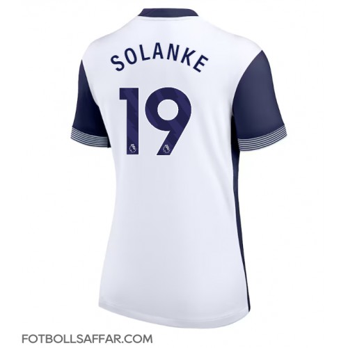 Tottenham Hotspur Dominic Solanke #19 Hemmatröja Dam 2024-25 Kortärmad